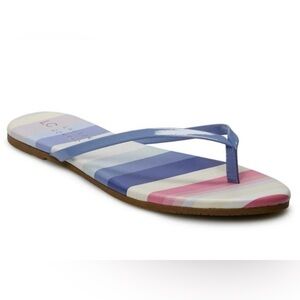 NWOT LC Lauren Conrad Honey Pastel Flip Flops